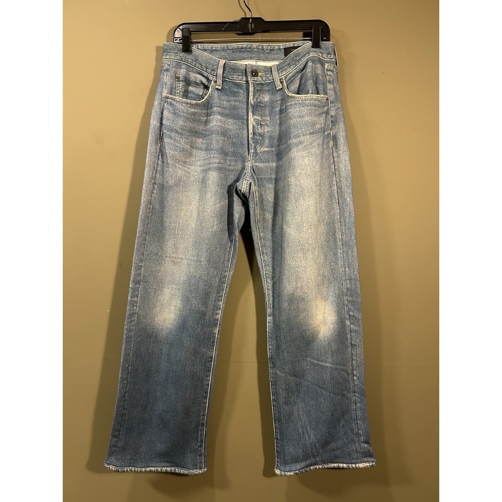 Rag & Bone Miramar Wide Leg Sweatpant Jeans Baggy Comfort Stretch Sz 31 (33x27) - Picture 2 of 13